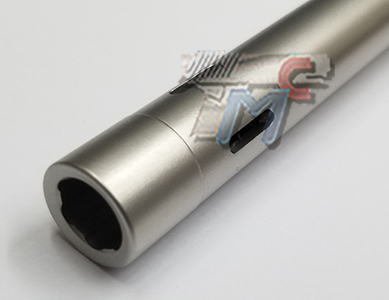 Guarder 9MM Stainless Outer Barrel for Marui M&P9L - Click Image to Close